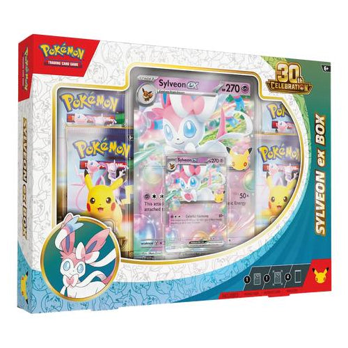 Pokémon 30th Celebration Sylveon ex Box – Trading Cards (ENG)