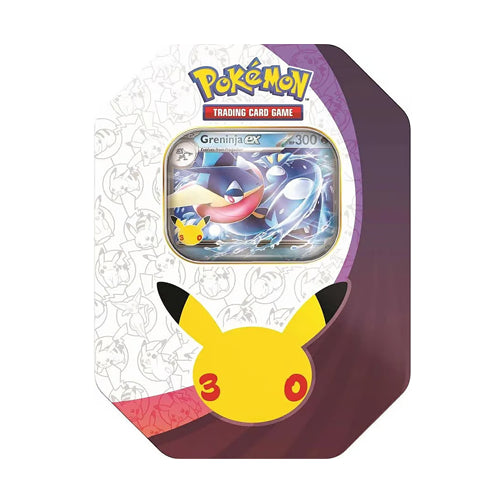 Pokémon 30th Celebration Tin Box – Greninja – Trading Cards (ENG)