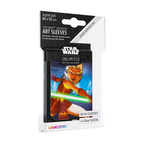 Game Genic Star Wars Unlimited Art Sleeves Ahsoka - Accessoires _1| Spelgenot