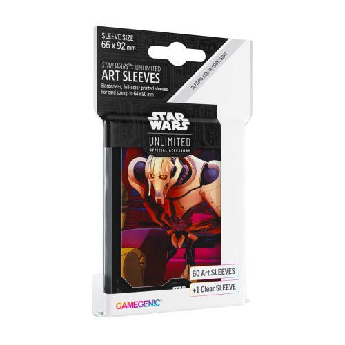 Game Genic Star Wars Unlimited Art Sleeves General Grievous - Accessoires _1| Spelgenot