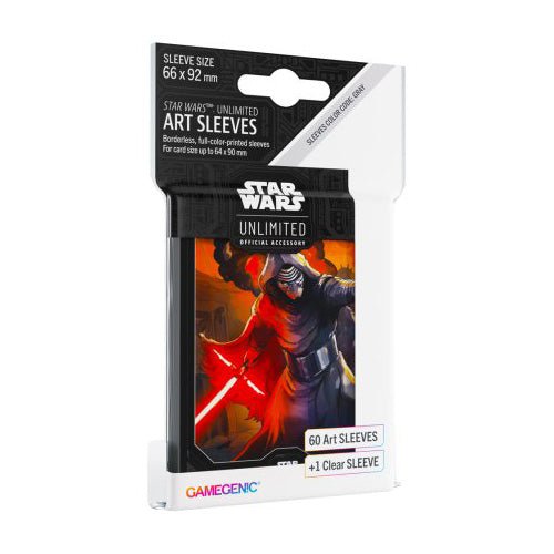 Game Genic Star Wars Unlimited Art Sleeves Kylo Ren - Accessoires _1| Spelgenot