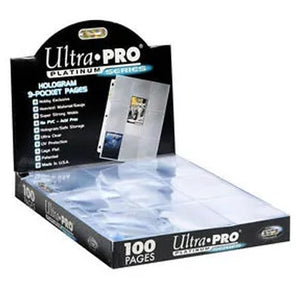 Ultra Pro 9 Pocket Pages Platinium- Accesoires | _1| Spelgenot