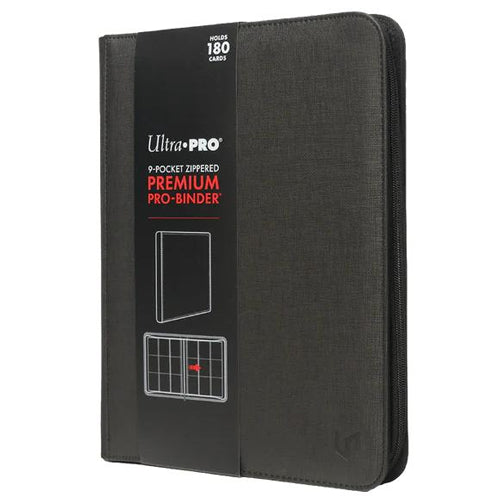 Ultra Pro Zippered 9-Pocket Premium Binder Zwart – Accessoires