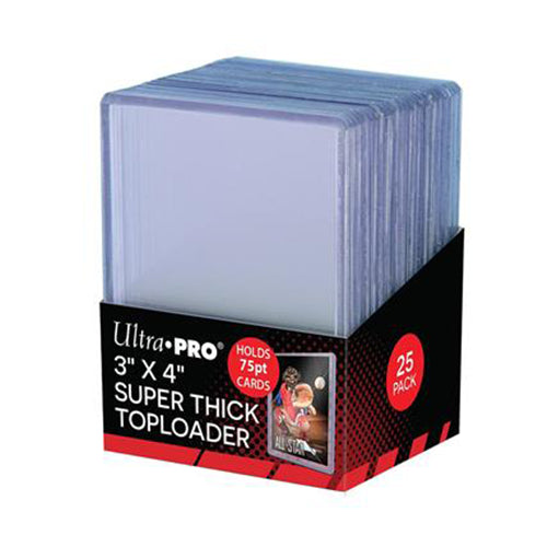 Ultra Pro Toploaders 3x4 Clear Thick 75PT (25st) - Accessoires