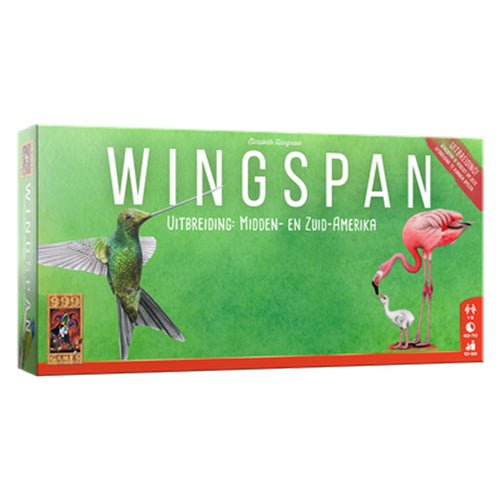 Wingspan: Midden - en Zuid - Amerika Uitbreiding – Bordspel | NL _1| Spelgenot