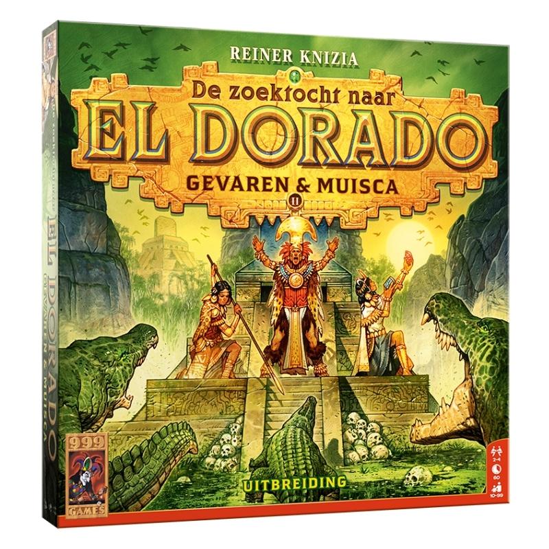 De Zoektocht naar El Dorado: Gevaren & Muisca Uitbreiding - Bordspel | NL _1| Spelgenot