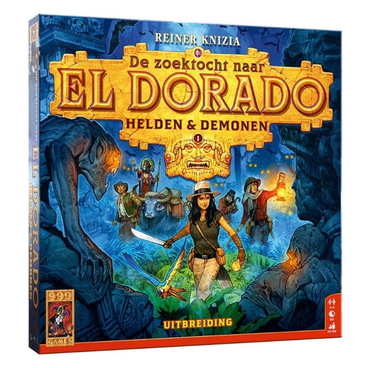 De Zoektocht naar El Dorado: Helden & Demonen Uitbreiding - Bordspel | NL _1| Spelgenot
