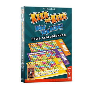 Scoreblokken Keer op Keer - Level 2, 3 en 4- Dobbelspel | _1| Spelgenot