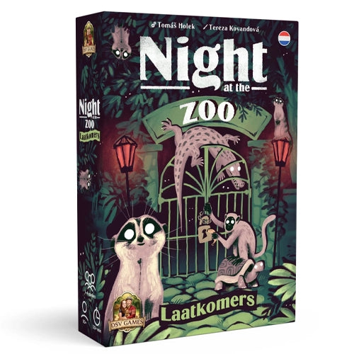 Night at the zoo: Laatkomers Uitbreiding – Bordspel (NL)