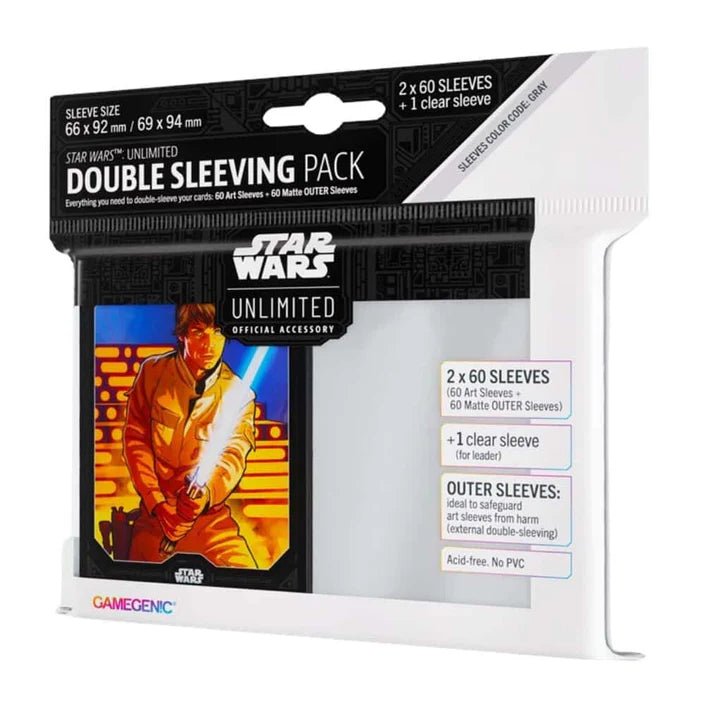 Game Genic Star Wars Unlimited Double Sleeving Pack - Luke Skywalker _1| Spelgenot