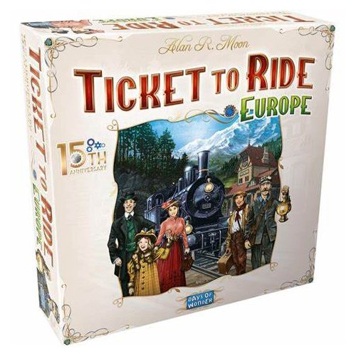 Ticket to Ride - 15th Anniversary Deluxe - Europa - Bordspel | NL _1| Spelgenot